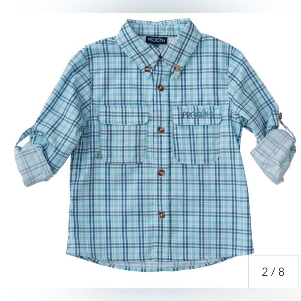 Prodoh Founders Kids Fishing Shirt, 5T